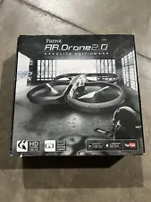 Parrot AR Drone 2.0 Elite Edition w/ Battery & Charger Tested For Power