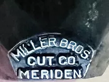 MILLER BROS CUT CO MERIDEN ORIGINAL FACTORY KNIFE TANG STAMP CIRCA 1872 - 1926