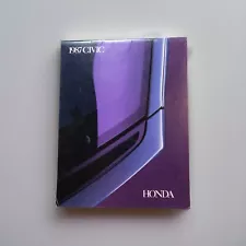 Honda Civic 1987 OEM Dealers Sales Brochure Literature Engine Guide History Body (For: Honda)