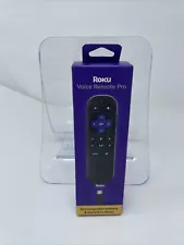 Roku Voice Remote Pro 2nd Edition RCB1R w/ Backlit USB-C Longer Battery New 2024