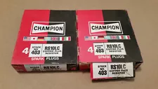 LOT OF 8 Champion Spark Plugs RS10LC # 403