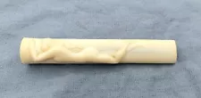 Vintage Celluloid Cigarette Holder Nude Woman 1930s Art Deco