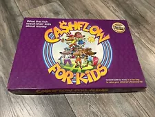 Cashflow for Kids Board Game COMPLETE Rich Dad Poor Dad 1999 Finance Rat Race