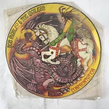 BOB MARLEY Confrontation ISLAND Picture Disc + Original + Roots Reggae LP HEAR