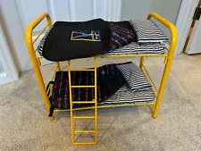 American Girl Pleasant Company Yellow Bunk Bed 1996, for 18" dolls