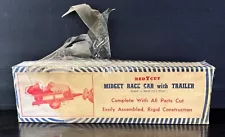 VINTAGE REDYCUT MIDGET RACE CAR WITH TRAILER KIT 326