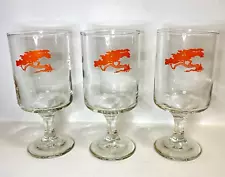 Lot 3 -Vintage Cypress Tree Wine Glasses -END OF SUMMER SALE