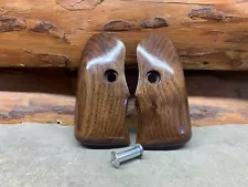 'Goliath' Bond Arms Derringer Grips Extra Long Smooth Finish Black Walnut