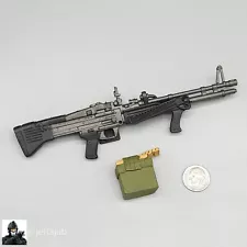 1:6 Ultimate Soldier MK43 Mod 0 Machine Gun for 12" Figures SEAL UDT PMC M60