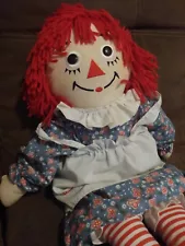 vintage large raggedy ann doll