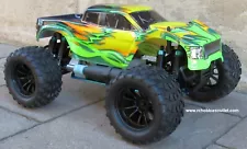 RC Nitro Gas Monster Truck HSP 1/10 Car 4WD RTR with Pivot Ball Suspension