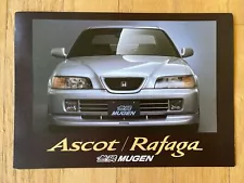 1994 Mugen Honda Ascot Rafaga Brochure Catalog Parts Wheels M7 NR10 JDM Accord