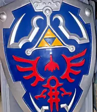 41.5" Steel Legend of Zelda Master Sword Hylian Shield Cosplay Game Replica Link