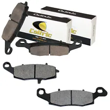 Caltric Front and Rear Brake Pads for Kawasaki Vulcan 900 VN900 Custom 2007-2019 (For: 2007 Kawasaki Vulcan 900)