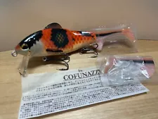 IMAKATSU COFUNAZY #21 Orange Carp evergreen Jointed swimbait wood fishing lure