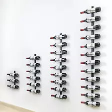 Wall Wine Rack for 12 Wine Bottles, DIY Detachable Wine Storage Organizer, Wall