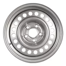 63860 New Replacement 16x6.5 Silver Steel Wheel Fits 2003-2004 Honda Element