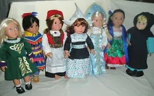 Traditional Costumes 18" Dolls *N American *Russia *Amish *Norway *Mexico