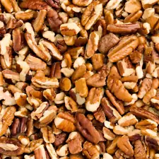 Raw Shelled Pecans Halves & Pieces Bulk Size Wholesale Lots * 1 3 5 10 20+ LBS