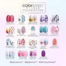 Color Street ~ AWARENESS & HOPE SALE! FREE SHIPPING VHTF / NIP