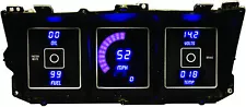 1973-1979 Ford Truck Digital Dash Panel Blue LED Gauges Made In The USA