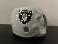 Raiders Ceramic Coffee Mug Helmet Shaped 1986 Team NFL Sports Concept