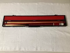 Sportcraft 01164 Billiards Pool Bumper Wood Cue Stick with Case