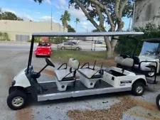 New Listing2015 white ezgo RXV 8 seat passenger LIMO Golf Cart not running