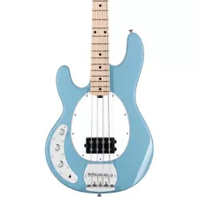 Sterling StingRay RAY4 Left-Handed 4-String Bass Guitar, Chopper Blue