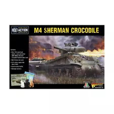 Warlord Games WWII USA Mini 28mm M4 Sherman Crocodile VG+/Mint