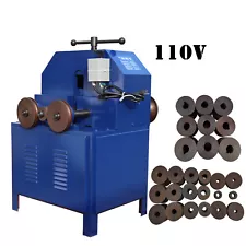 Multi-Function Rolling Pipe Bending Machine W/Round&Square 9 Dies 2HP/1.5KW 110V