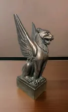 RARE 1995 Vintage Austin Sculptures 18” Griffin Winged Lion Gargoyle Statue