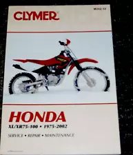 1993 1994 1995 1996 Clymer Honda XR100R Dirt Bike Service Repair Manual M312-12