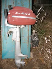 Montgomery Ward Sea King 5 hp OUTBOARD Boat Freshwater