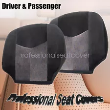 HOT SALE Front Bottom Cloth Seat Covers Dark Gray For 03-07 Chevy Silverado 2500 (For: More than one vehicle)