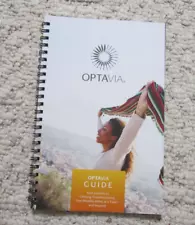 OPTAVIA GUIDE BOOK JOURNAL /TIPS Diet Food Tracking Spiral