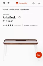 New ListingHerman miller Airia Desk