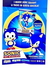 SONIC THE HEDGERHOG SUPER MAGIC SQUISHY SERIES 1 COLLECTIBLE + MAGAZINE