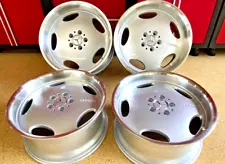 MERCEDES DEEP DISH MONOBLOCK 18 INCH RIMS WHEELS SET4 NEW 18/8.5 FITS AMG