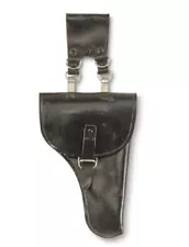 RH Leather Holster for BROWNING HI-POWER 9MM .40 Black