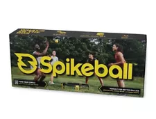 Spikeball Standard Beach Game Adjustable Net & Balls - Portable Roundnet Game