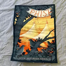 PHISH Concert Poster 2015 Shoreline Amphitheater Mtn View CA *DAMAGED*