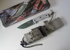 New ListingESEE 5 OD Green Blade, 3D Canvas Micarta Handles, Knife 5POD-017.