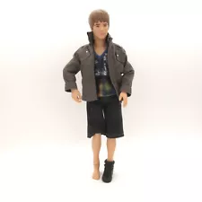 2010 TBD Justin Bieber Doll 11" Action Figure Jointed Articulated Red Underwear