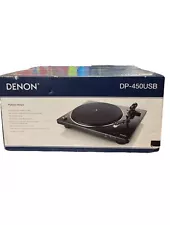 DENON DP-450USB Premium belt-driven Hi-Fi Turntable with USB (mle) (PSH029131)