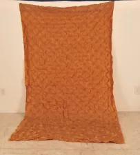 Photography Backdrop Background 5ft X 7ft Rust Tucked Pattern