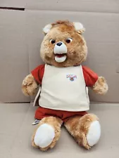 VINTAGE TEDDY RUXPIN 1985 WORLDS OF WONDER ANIMATED TALKING TOY BEAR ð¥$0.01 Bid