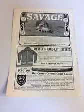 1903 MAGAZINE AD #A3-122 - Savage Arms Co.