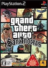 Grand Theft Auto San Andreas - Playstation 2 - Capcom - PS2 Import