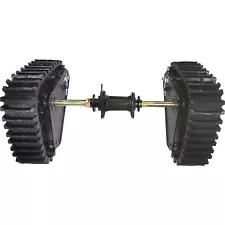 32" Rear Axle Kit with Sand & Snow Tracks for 125cc 200cc ATV UTV Quad Buggy